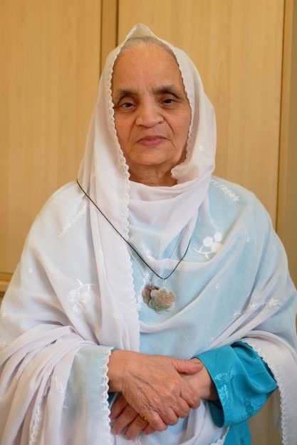 participant wearing her jewellery collection